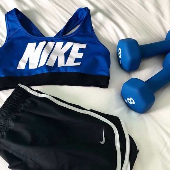 Nike Other - NIKE blue sports bra dri-fit